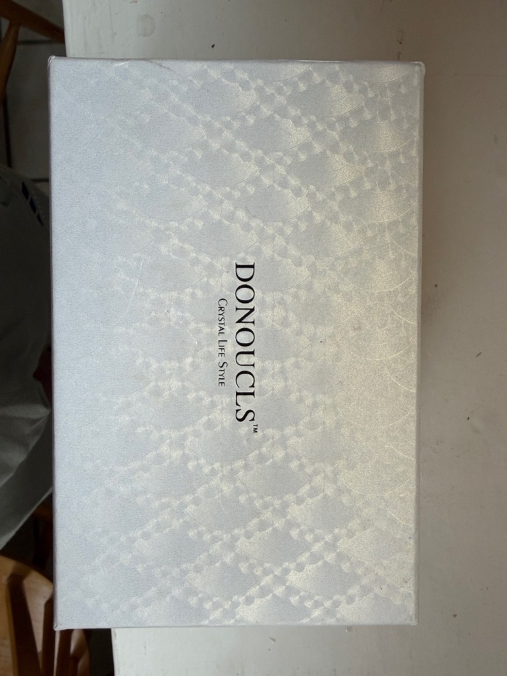White Crystal Life Style Dinnerware Box